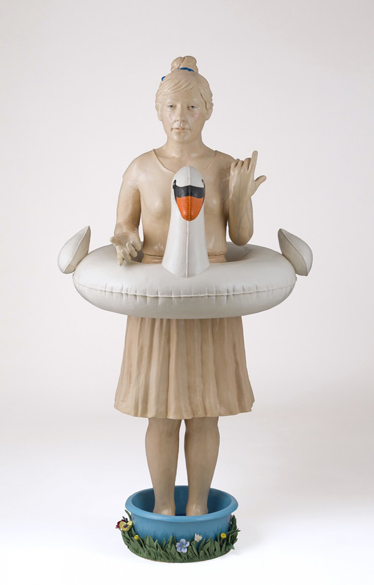 Leda & le cygne de l’Espagnole Sophie Aguilera (2018).