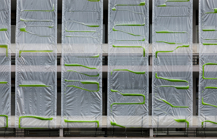 EcoLogicStudio réinvente la bâche urbaine.