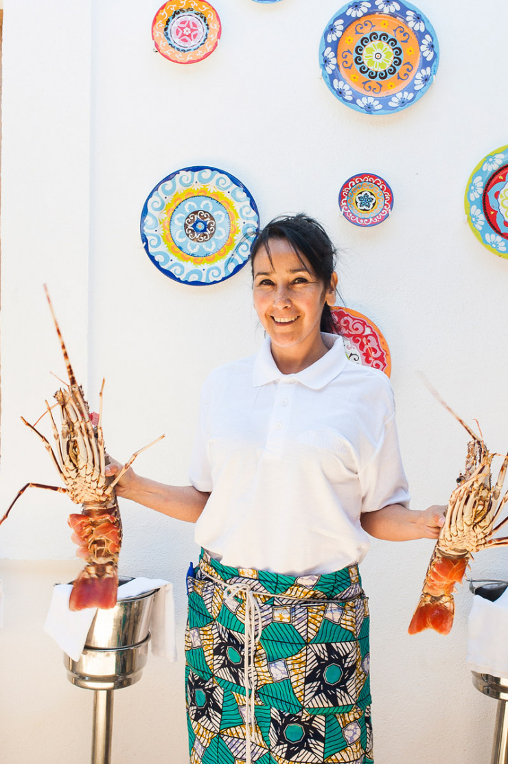 Au menu de Can Carlitos, les langoustes emportent tous les suffrages.