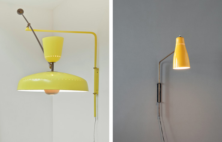 Appliques « G1 » (1951) et « G5 » (1955).