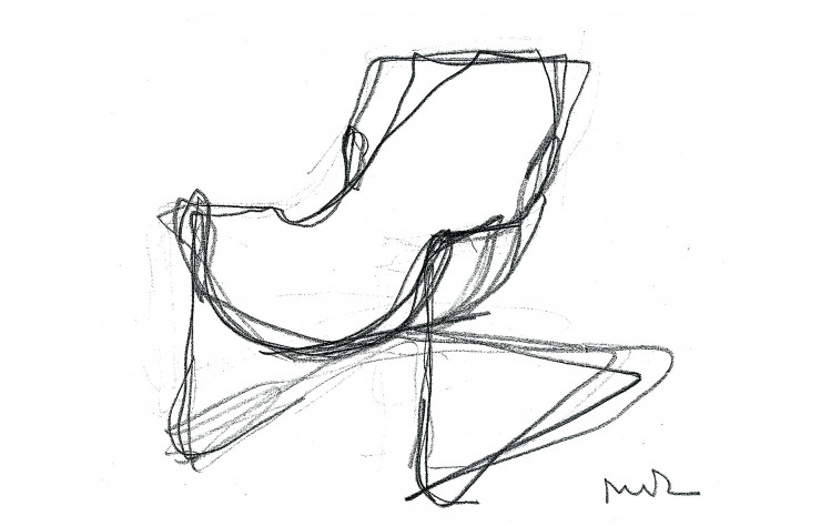 Croquis de Paulo Mendes da Rocha.