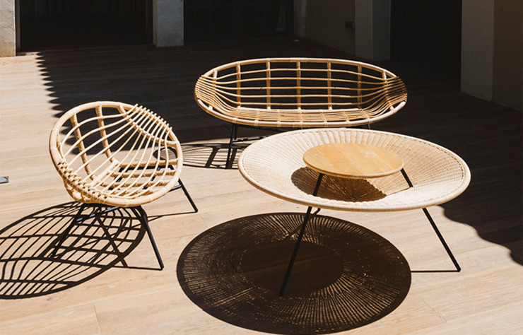 Le fauteuil Citron de Janine Abraham et Dirk Jan Rol est également réédité dans une version deux places.