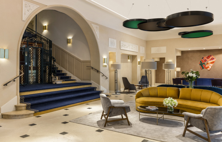 Sans dénaturer l’esprit Art déco de l’Imperator, les deux agences ont introduit une bonne dose de modernité.