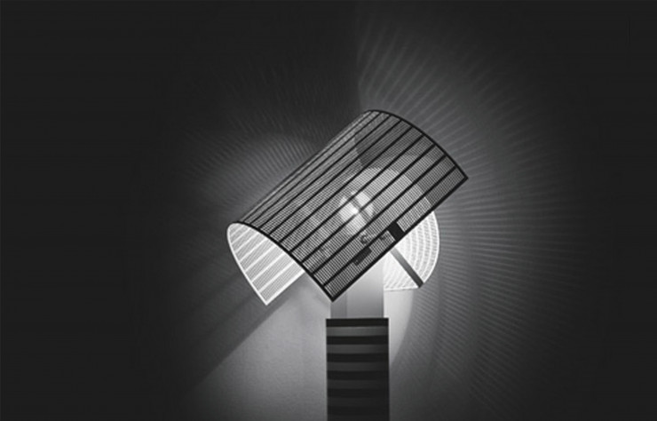 La lampe « Shogun » de Mario Botta (1986) est rééditée par Artemide.
