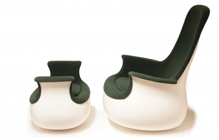 Fauteuil Culbuto, de Marc Held (1967, Knoll).