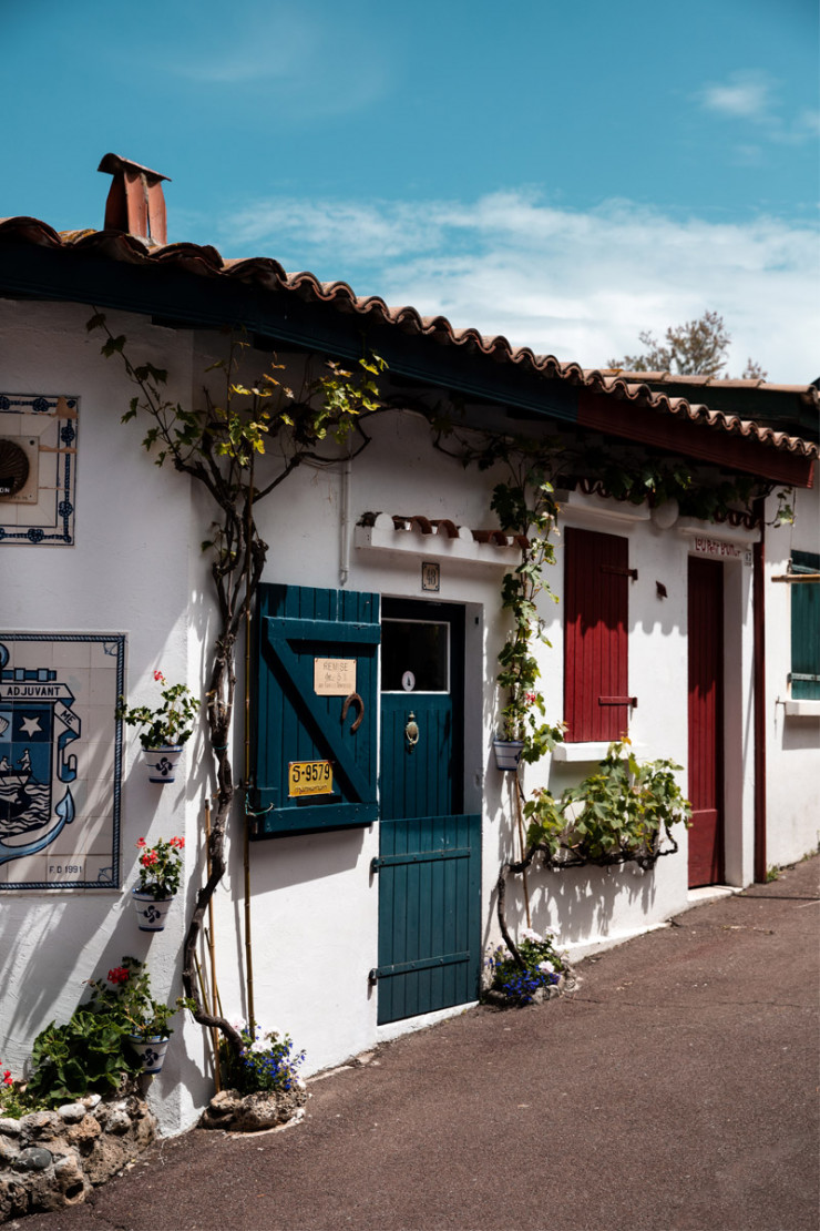 Les petites maisons des pêcheurs qui font tout le charme du Port Vieux.