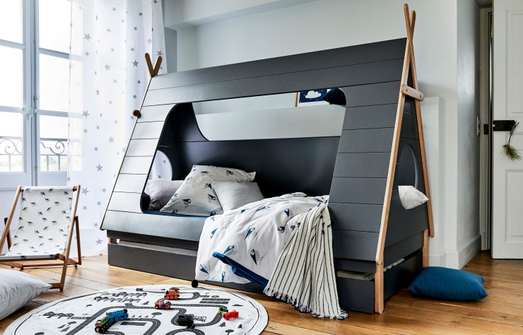 Le Lit Cabane, rêve de tous les enfants…