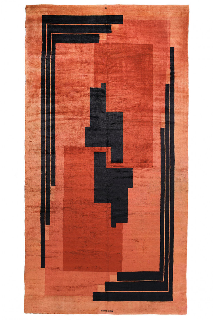 Un tapis d’Ivan Da Silva Bruhns, également conservé au palais.