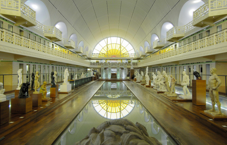 La Piscine de Roubaix, reconvertie en musée au début des années 2000.