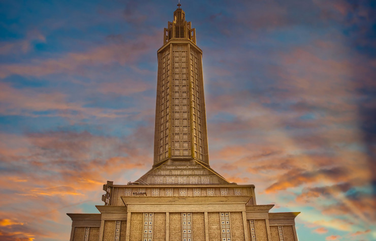 Le clocher de l’église Saint-Joseph, un phare pour le Havre.