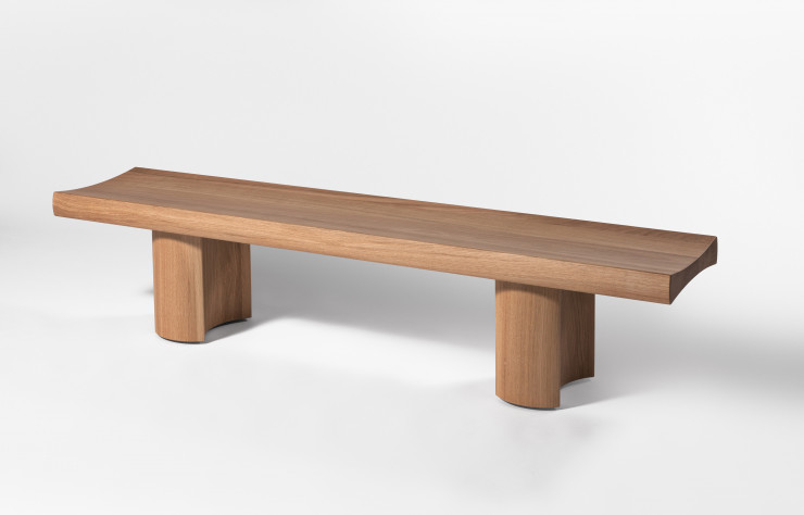 Banc « Hakone » D’Edward Barber et Jay Osgerby (2016).