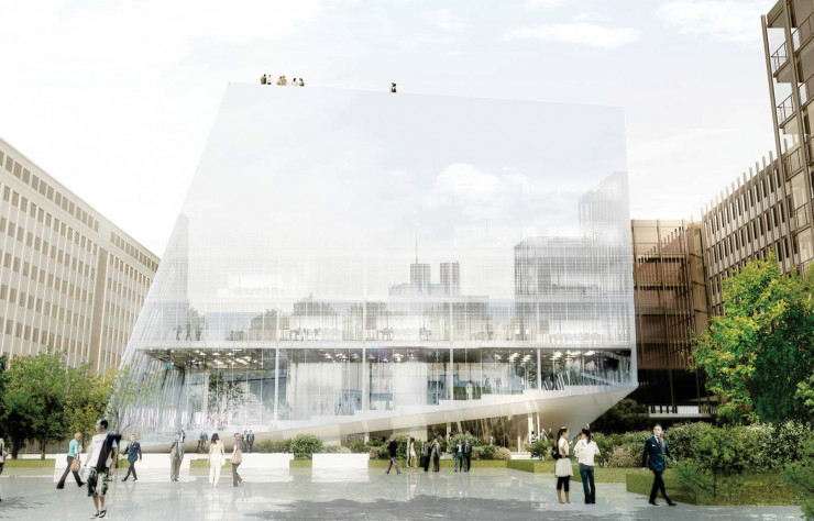 Paris Parc, futur emblème du campus Pierre et Marie Curie.