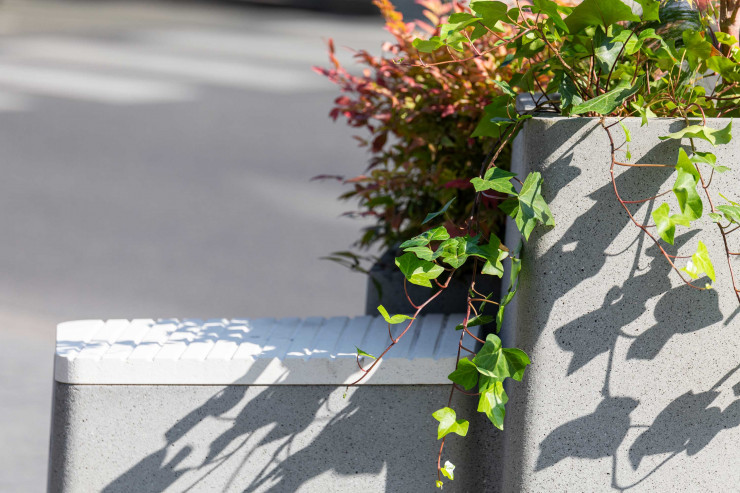L’espace urbain revisité et végétalisé par Highfive.