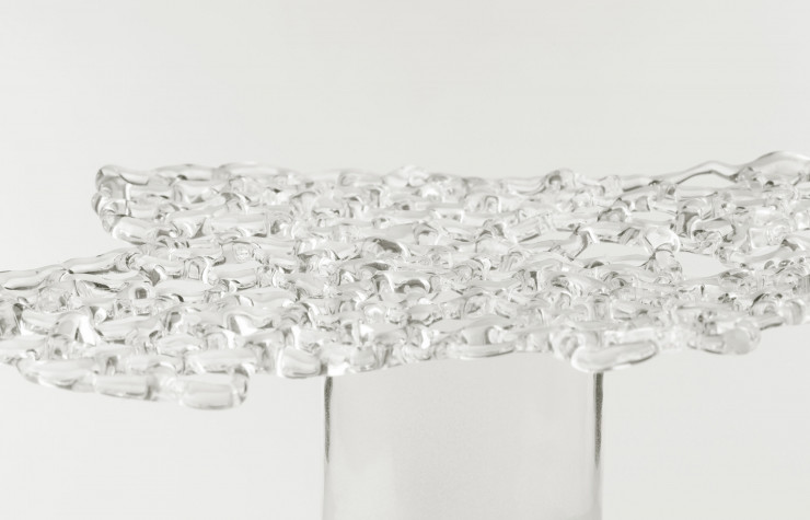Avec sa dentelle de verre, « Mousse d’Opale » évoque à la fois le patrimoine et la géographie du Nord.