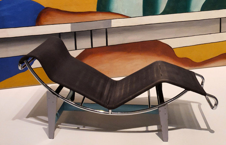 Vue de l’exposition Perriand à la Fondation Louis Vuitton.