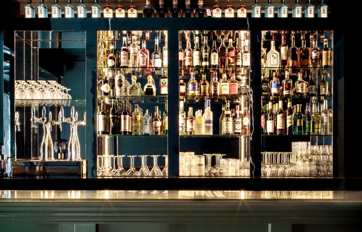 Le bar fait la part belle aux classiques du genre.