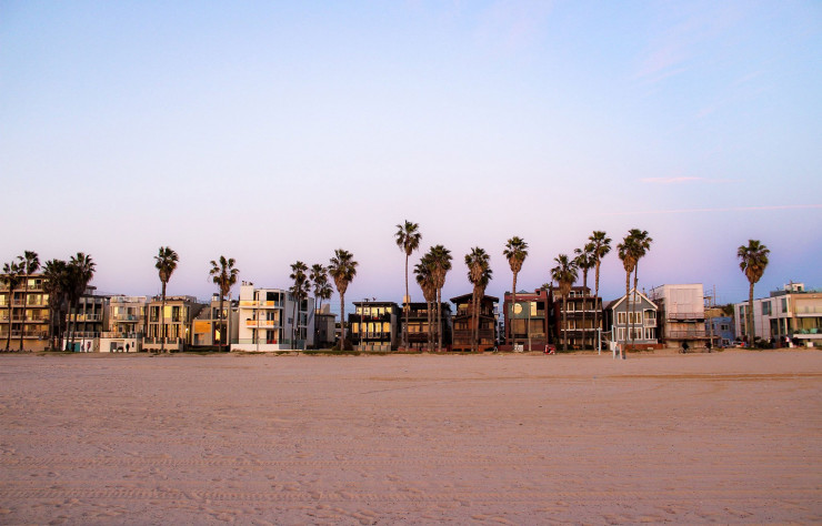 Venice Beach et ses maisons de rêve, dont certaines signées Frank Gehry.