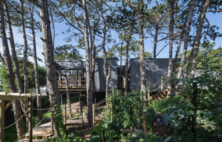 Treehouse, une cabane perchée de 84 m2.