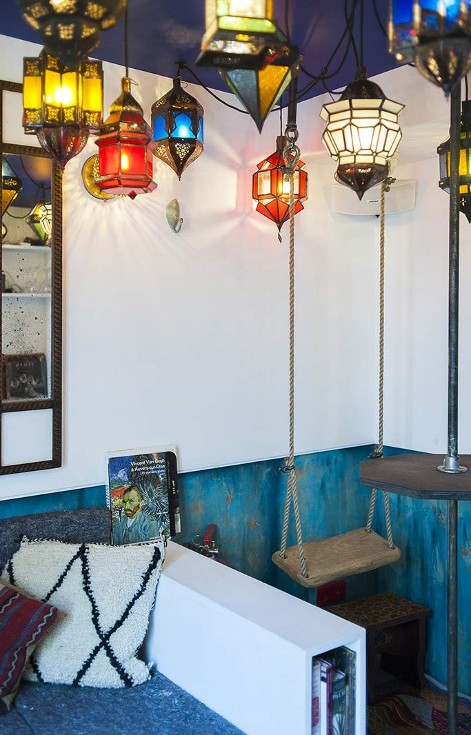 L’Epicier modernise le style des bars orientaux.