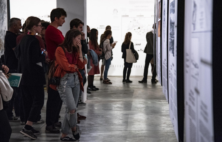 Exposition « Agriculture and Nature : Taking the country side », sise au Garagem Sul, un centre culturel majeur installé dans le quartier de Belém.