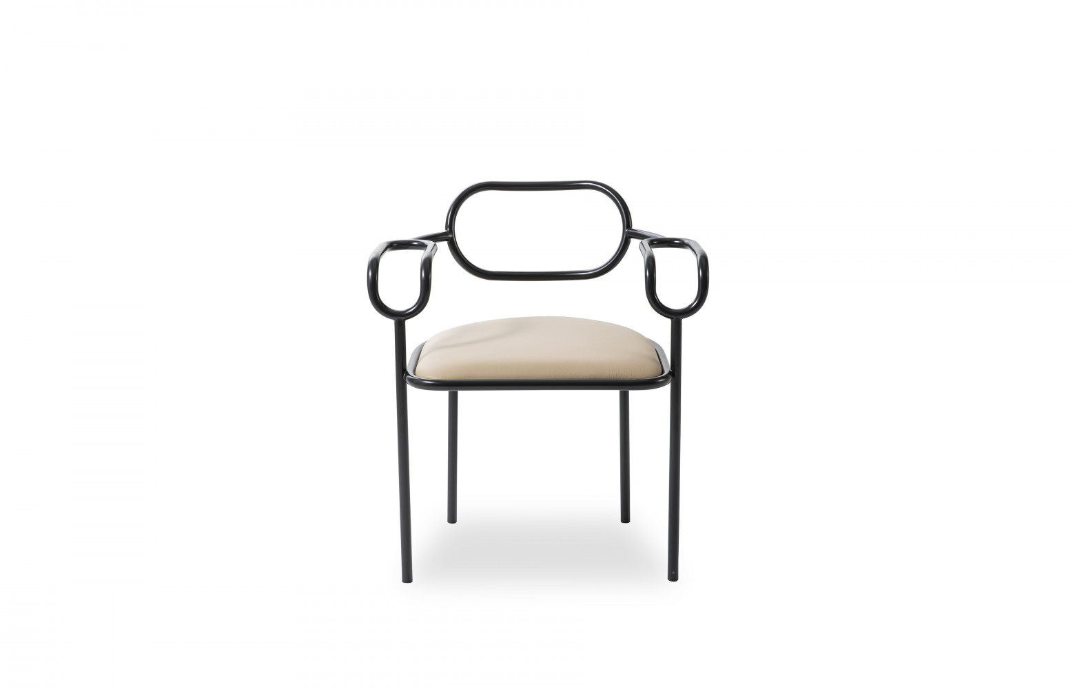 Chaise 01 en fer, design Shiro Kuramata, 3 000 €. Cappellini.