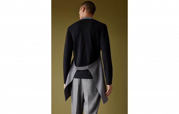 The Modern Apron, tablier en laine.