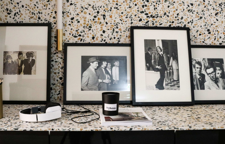 The Bureau et son terrazzo récurrent.
