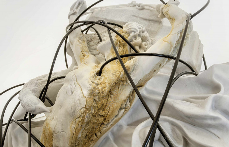 « Prometheus Delivered (détail) » de Thomas Feuerstein (2017).