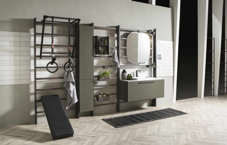 Scavolini se met au sport avec cet équipement « Gym Space » taillé pour les athlètes.
