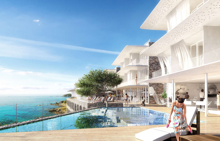 Au Lavandou, le mythique hôtel Les Roches entièrement repensé.
