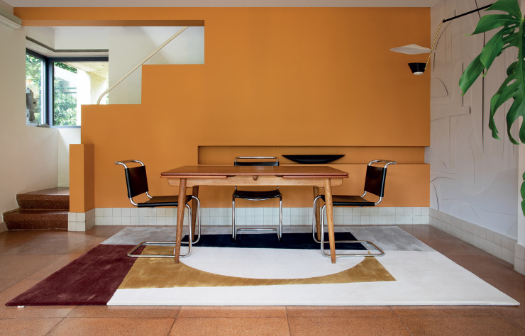 Tapis « Curves 64 », en laine et soie, 200 x 300 cm.