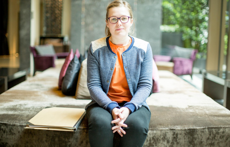 Isabelle Daëron, une jeune designer qui souhaite avant tout se sentir utile.