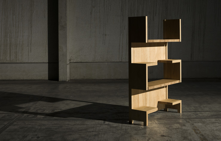 Bibliothèque « Rack 5 », du designer belge Casimir.