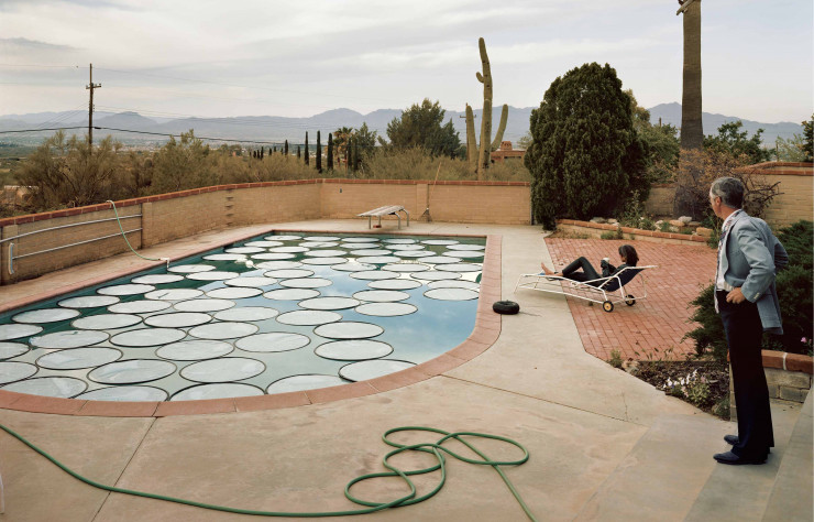 Solar Pool Petals, Tucson, Arizona, April 1979.