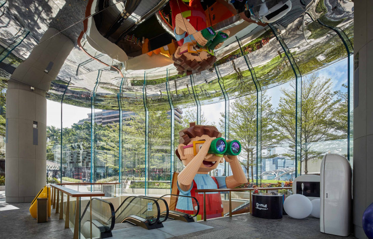 La Donut Playhouse, zone réservée à l’« édutainment » où les enfants apprennent en s’amusant.