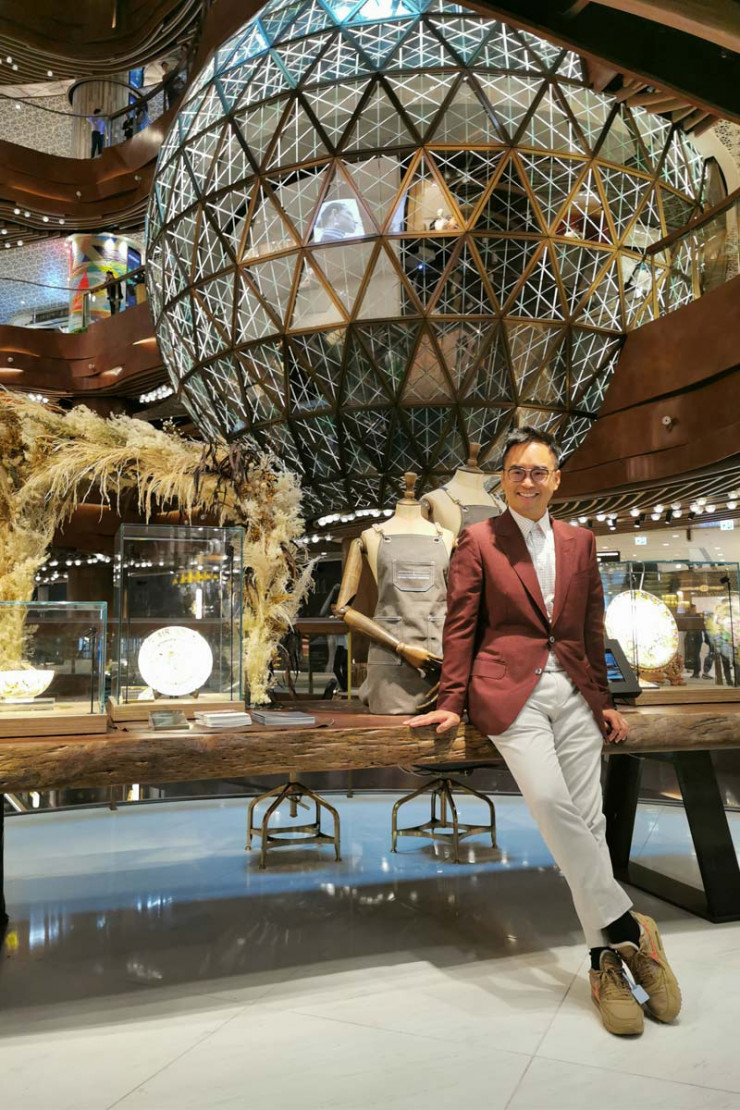 Avec le K11 MUSEA, Adrian Cheng a voulu créer un manoir XXL dévolu à l’art et au commerce.