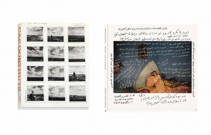 A gauche, Cas Oorthuys, de Cas Oorthuys et Frits Gierstberg (textes), aux Éditions Xavier Barral. A droite, Mumkin – Est-ce possible ?, 2017, de Bieke Depoorter et Ruth Vanderwalle, aux Éditions Xavier Barral.