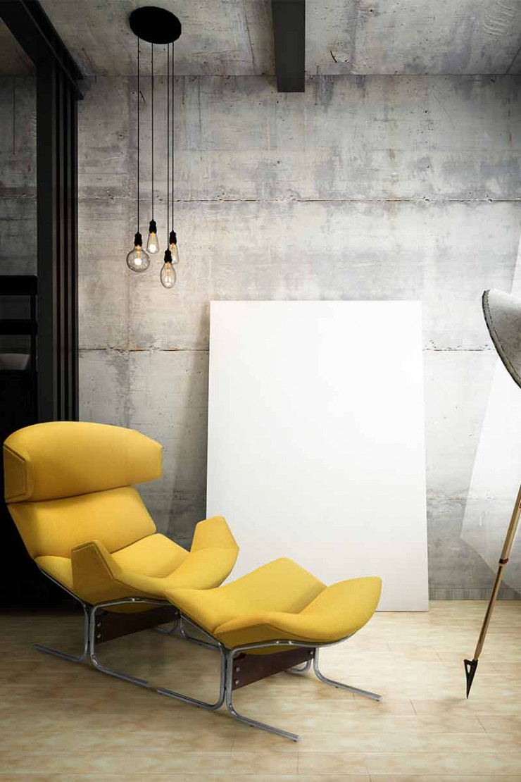 Le fauteuil SF 103 de Michel Mortier est revenu au catalogue Steiner, son éditeur originel…