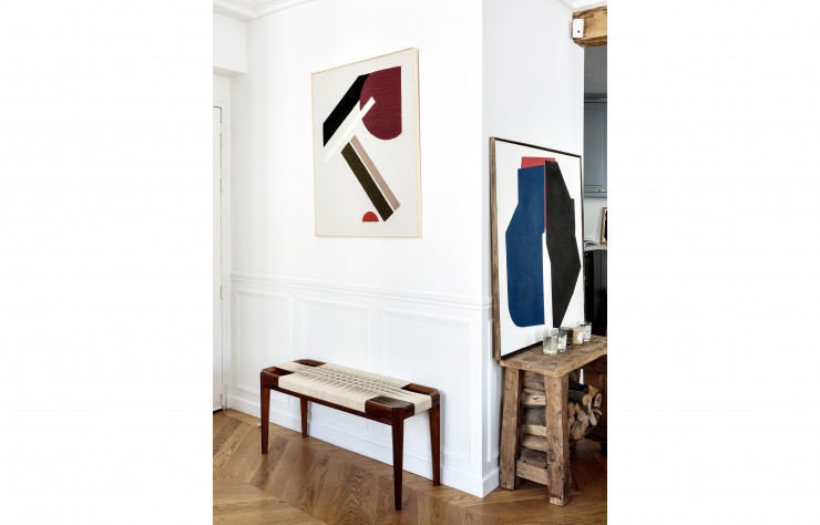 Les pièces de cette néo-galerie sont montrées comme dans un vrai appartement.