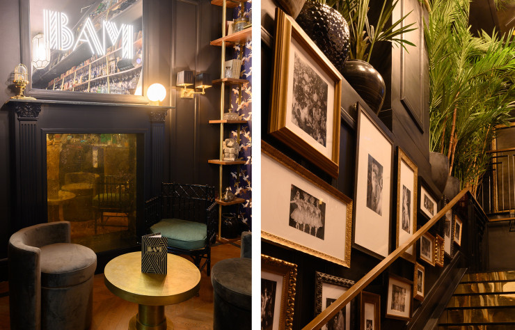 L’entrée des artistes se fait par le bar du BAM Karaoké.