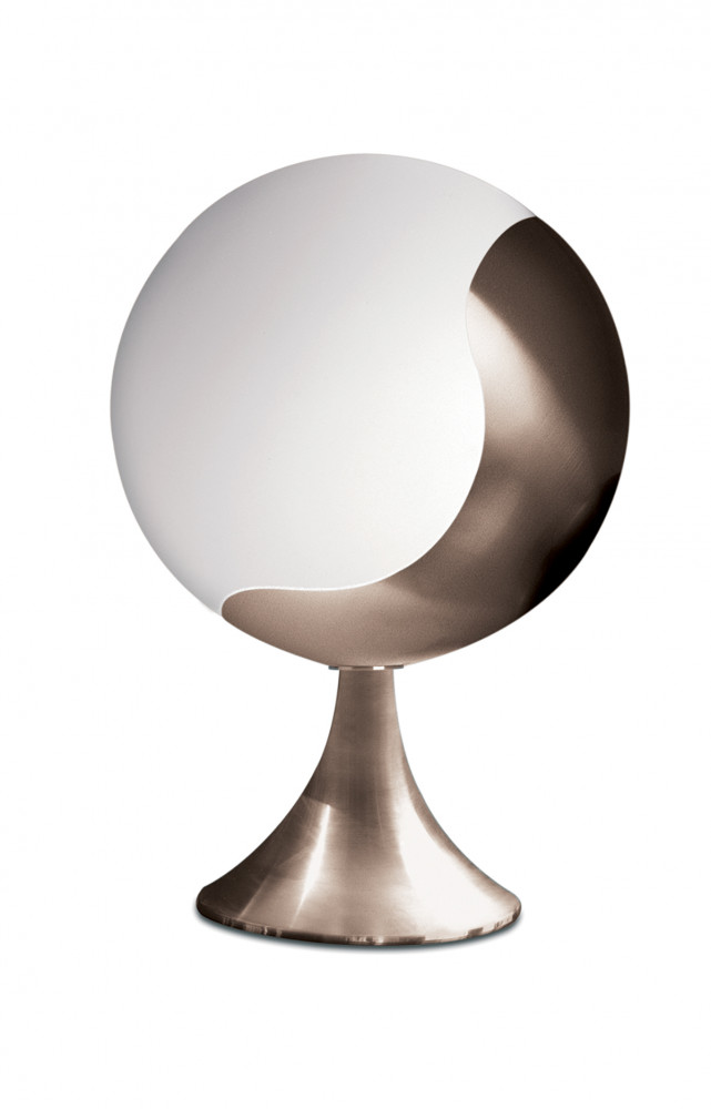 Lampe de table « Éclipse 936 PM » en laiton massif et verre optique extrablanc, à partir de 2...