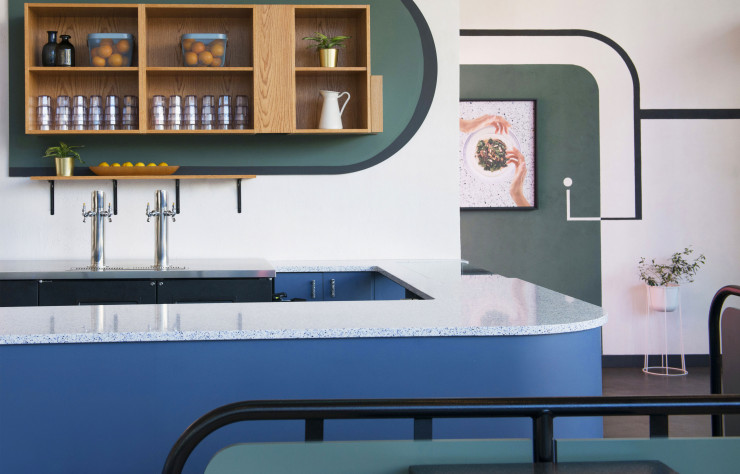 Collection « Equation », pour le restaurant Superbaba, à Londres, réalisé par le Studio Roslyn (Tollens).