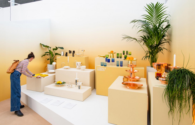Le stand du designer brésilien Brunno Jahara.