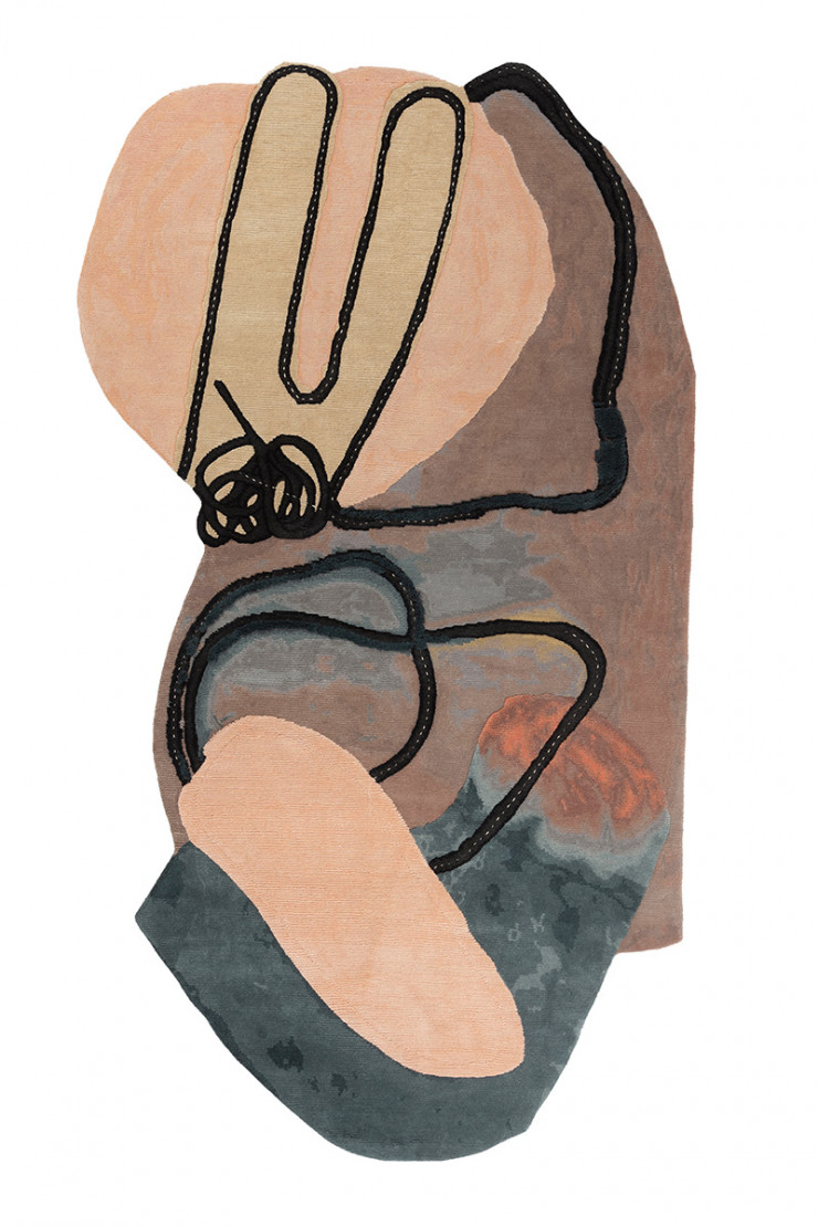 Tapis-tableau « Doodles ».