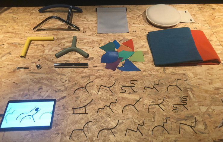 Aperçu de l’exposition sur la chaise, l’une des plus passionnantes de cette Bangkok Design Week.