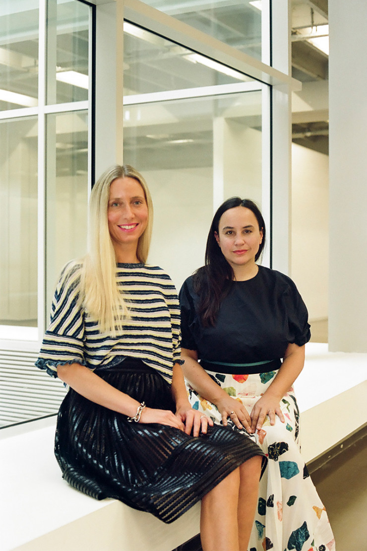 Clelie Debehaut et Liv Vaisberg.