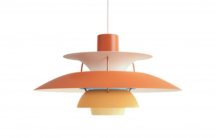 Disponible en toute une variété de couleurs, la PH 5 peut à elle seule pimenter  n’importe quel intérieur monotone.