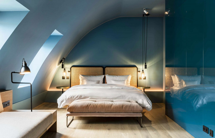 Le Maximilian Hotel offre un design moderne qui se fond au charme du Maximilian.