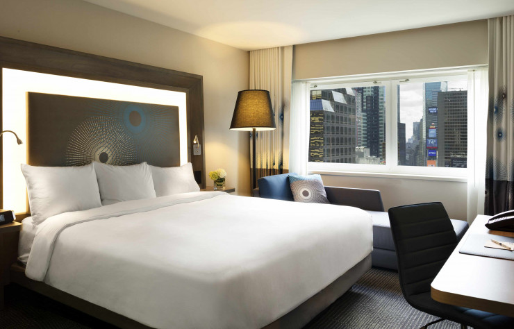 Le Novotel New York Times Square allie confort et design contemporain.