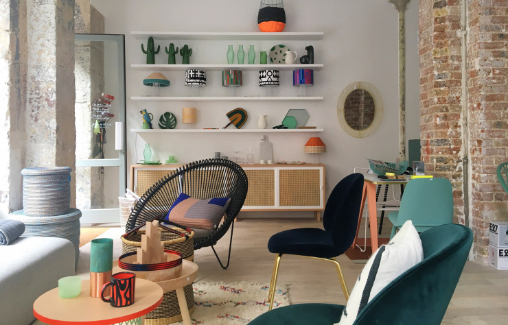 Chez Colonel, une sélection de mobilier et d’objets déco piochée chez des éditeurs pointus.
